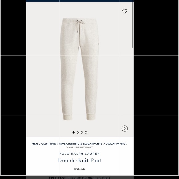 Polo Sweatpants - Picture 1 of 3